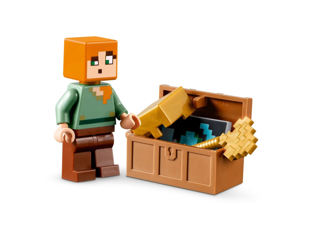 Конструктор Lego Minecraft Зброярня 203 деталі (21252)