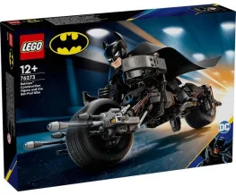 Конструктор Lego Batman Фигурка Бэтмена для сборки и бетцикла 713 деталей (76273)