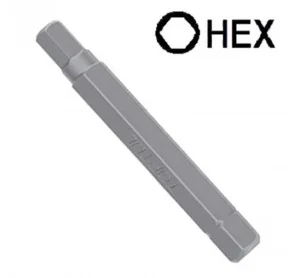 Біта TOPTUL 10мм HEX 10мм 75мм (FSDB1210)