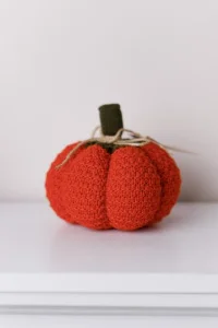 Фото интерьерное текстильное изделие прованс pumpkin оранжевый d15см (040268)