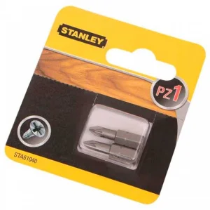 Набір біт STANLEY одностороння, Pz1, 25 мм, 2 шт (STA61040)