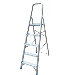 Стремянка алюминиевая WERK LJG305D 5 ступеней (90240)