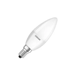 Фото светодиодная лампа osram led value сl b75 8w/830 fr w.o. ce 220-240v e14 матовая (90017788)