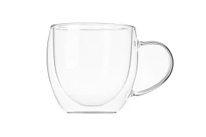 Набір чашок з ручками і подвійними стінками Ardesto 250мл 2 предмети (AR2625BHR)