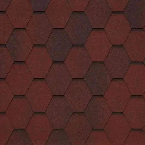 Бітумна черепиця Tegola MOSAIK TASSO ROSSO 405 Червоний тис (2132058801405)