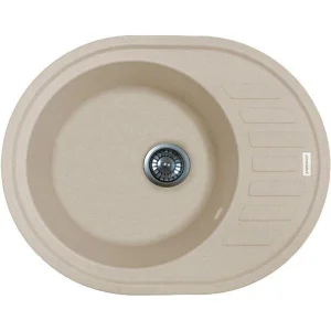 Мийка кухонна Adamant Ovum 615х495х200мм (1824296100406)