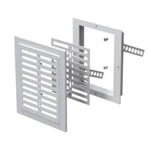 Решетка для вентиляции Домовент КВ 110x140с