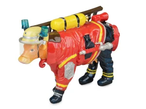 Фото фигурка lefard fancy bulls пожарник 15см (919-025)