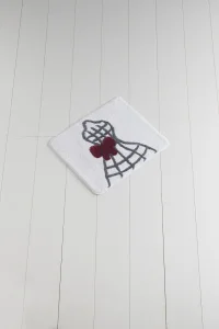 Килимок для ванної кімнати Chilai Home Elbise White 50x60см (CH_110069185)