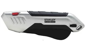 Ніж STANLEY FATMAX Box Premium безпечний з висувним трапецевидним лезом, L=155мм (FMHT10370-0)