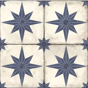 Плитка Ceramica Deseo Pav Star Blue 45x45см