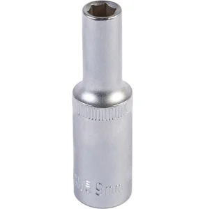 Головка торцева MASTERTOOL шестигранна подовжена 1/2" 9мм (78-0509)