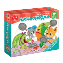 Фото настольная игра vladi toys сковородки (62098) 