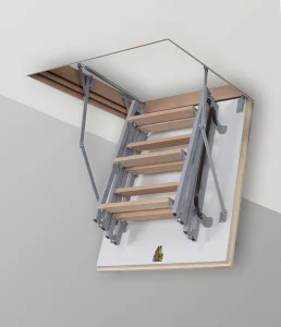 Чердачная лестница Altavilla Termo Plus Metal 4S Faggio 100х60 h270