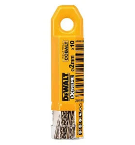 Свердло по металу DeWALT EXTREME INDUSTRIAL COBALT HSS-CO 2x24x49мм 10шт (DT4918)