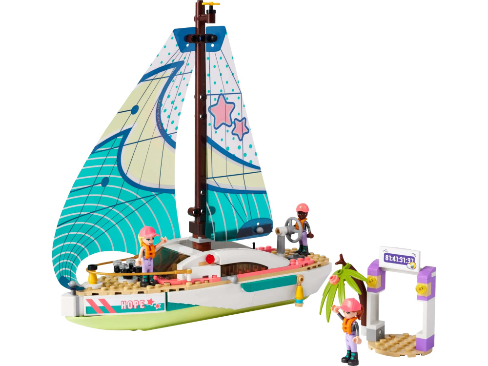 Конструктор Lego Friends Приключения Стефани на парусной лодке 304 детали (41716)