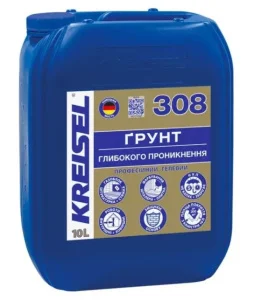 Грунтовка глибокопроникна Kreisel 308 гелева 10л
