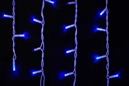 Фото гирлянда наружная delux icicle 75led ip44 en синий 2x0.7м (90016592)