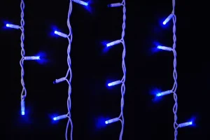Фото гирлянда наружная delux icicle 75led ip44 en синий 2x0.7м (90016592)