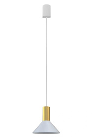 Светильник подвесной Nowodvorski Hermanos A White/Solid Brass (8040)