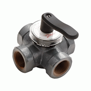 Клапан чотириходовий Danfoss HFE4 1" поворотний (065Z0424)