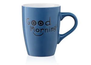 Чашка Ardesto Good Morning синя 330мл (AR3468BL)