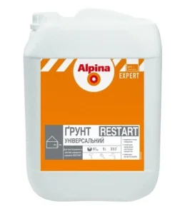 Грунтовка акриловая Alpina Restart 5л