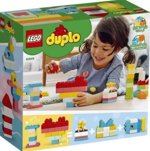 Фото конструктор lego duplo коробка-сердце 80 деталей (10909)