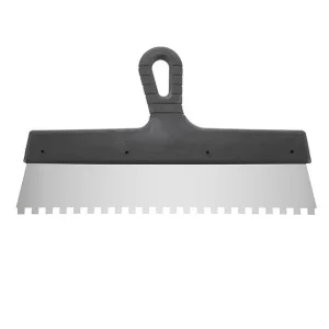 Шпатель Intertool із зубом 8х8мм 350мм (KT-2358)
