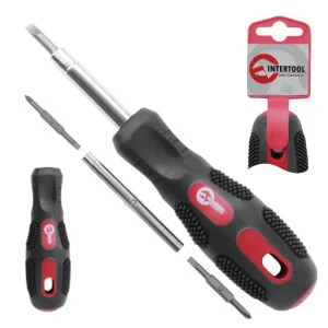 Викрутка Intertool 6 в 1 (VT-1004)