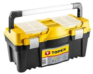Скриня для інструменту TOPEX з алюмінієвою ручкою (79R129)