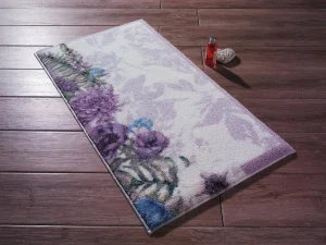 Фото коврик для ванной confetti pick flower lila 50x57см (cf_110083604)