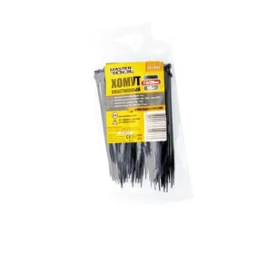 Хомут пластиковий MasterTool 2,5х150мм 100шт (20-1845)