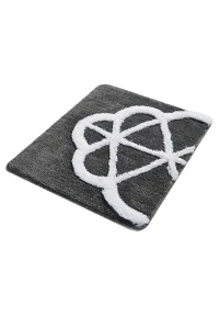 Фото коврик для ванной chilai home sofya antrazit 50x60см (ch_110069506)