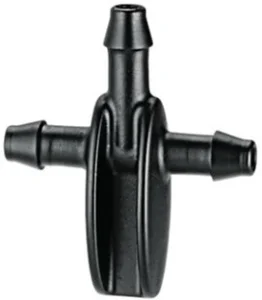 Трійник Claber 6мм для крапельної трубки 1/4" 30шт (991410000)