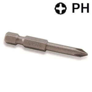 Біта TOPTUL 1/4" PH2 магнітна під шуруповерт 50мм (FSLA0802)