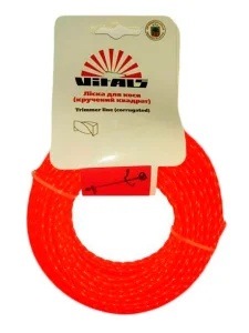 Леска для триммеров Vitals (крученный квадрат) 2,7mm/15m (67366)