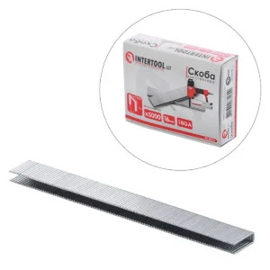 Скоба для степлера Intertool 16мм (18GA) 5,7 (5,8) x1,25x1,0мм 5000шт (PT-8316)