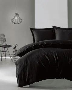 Комплект постільної білизни Cotton Box Elegant Siyah 200x220см (CB_010077484)