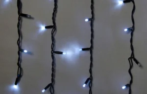 Фото гирлянда наружная delux icicle 75led ip44 en белый 2x0.7м (90016589)