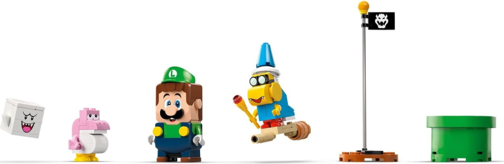 Конструктор Lego Super Mario Пригоди з інтерактивним Lego Луїджі 210 деталей (71440)