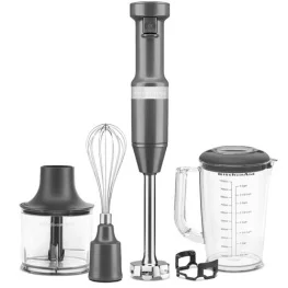 Фото блендер kitchenaid 5khbv83edg серый уголь