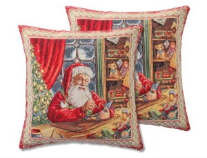 Наволочка новорічна Lefard Home Textile Artisan з люрексом 45х45 см (716-125)