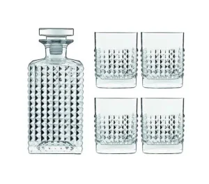Набір для віскі Luigi Bormioli Elixir з 5 предметів 4+1шт (12469/01)