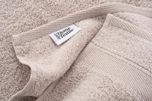 Фото полотенце ardesto supersoft махровое бежевое 50х90см (art2250ns)