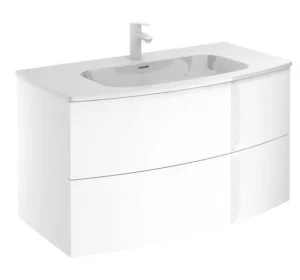 Тумба з раковиною Royo Wave 97,4x52x53,8см (126481+123068)