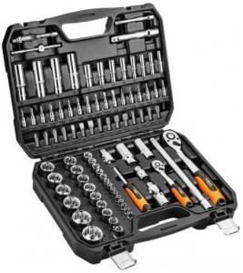 Набір головок торцевих NEO 1, 2, 1/4" CrV 86шт (08-664)