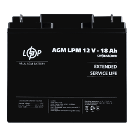  LogicPower AGM LPM 12V 18Ah (4133)