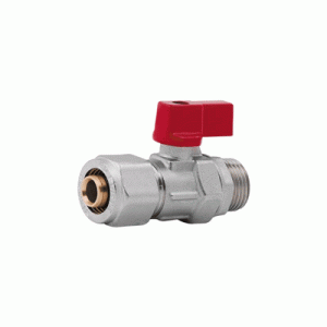 Кран кульовий обжимний SD Forte 16х1/2" НР (SF262W15)
