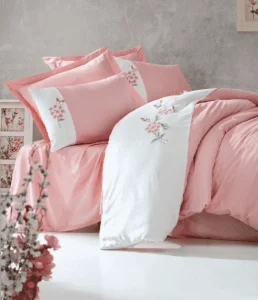 Комплект постільної білизни Cotton Box 3d Brode Sante Pudra 200x220см (CB_010077488)